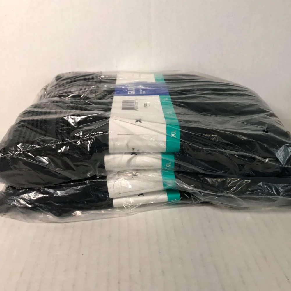 Gildan Mens Heavy Cotton (LOT Of 4) Black XL Plain Adult T-Shirt Tee G5000 Bulk - Picture 2 of 5